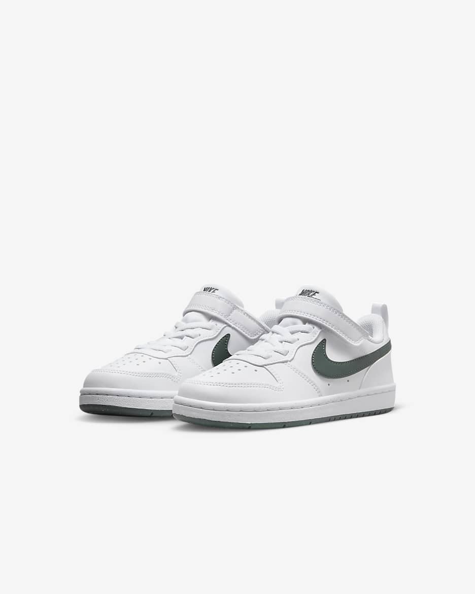 New Nike Big hotsell Kids 5Y W 6.5 COURT BOROUGH LOW SL (GS) white school Sneakers shoes